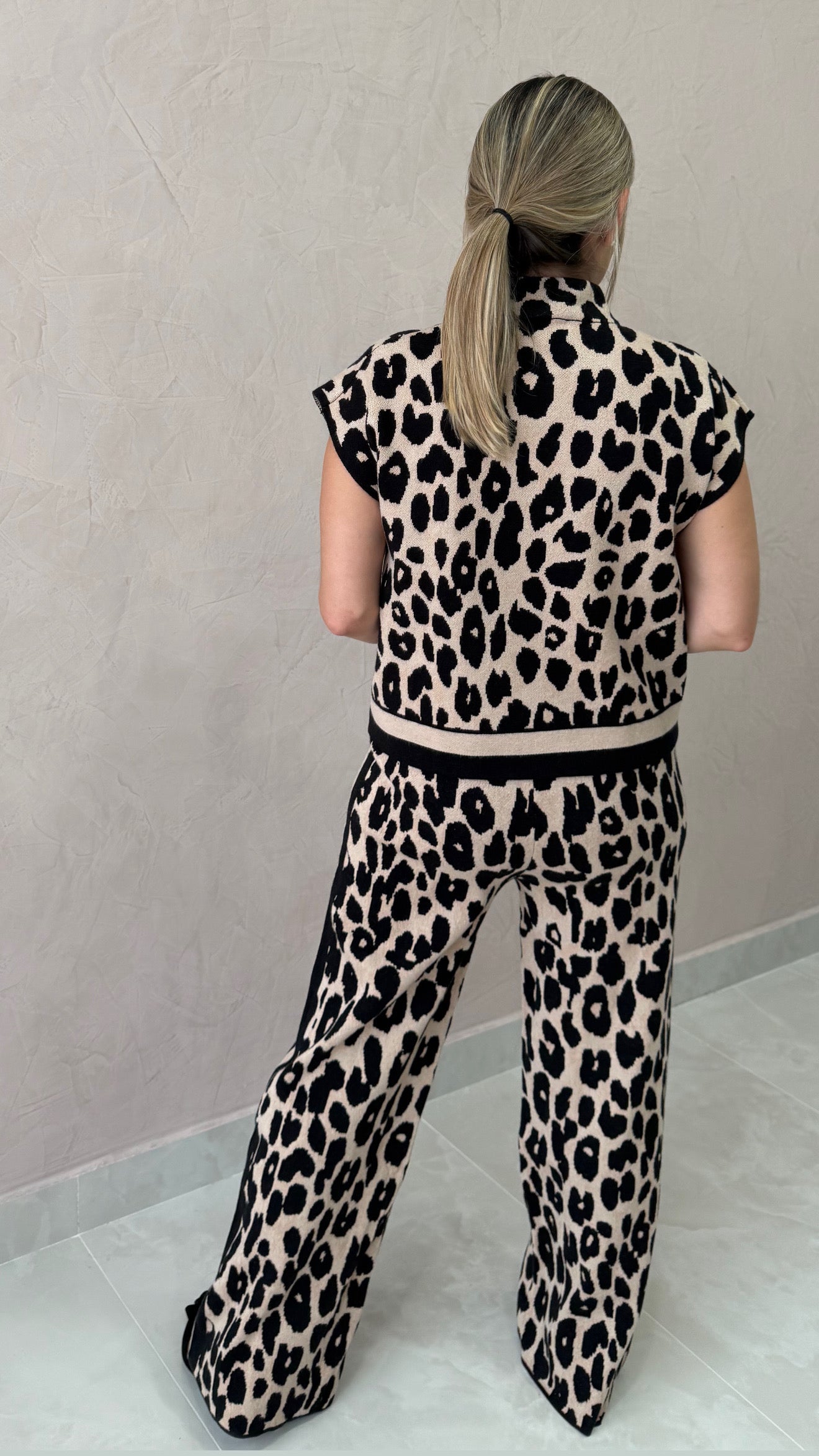 Leopard Top & Pant Set