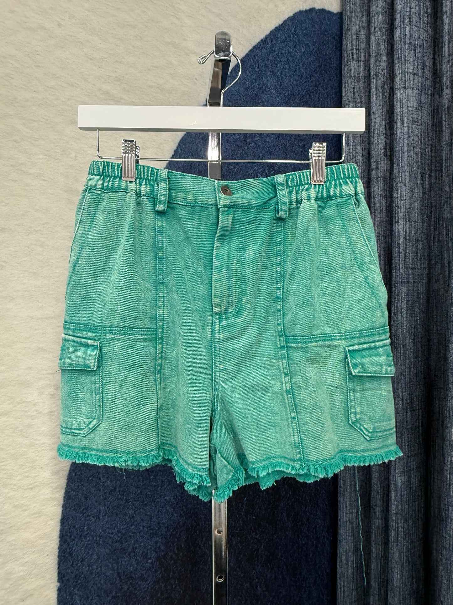 Mineral Wash Short Green