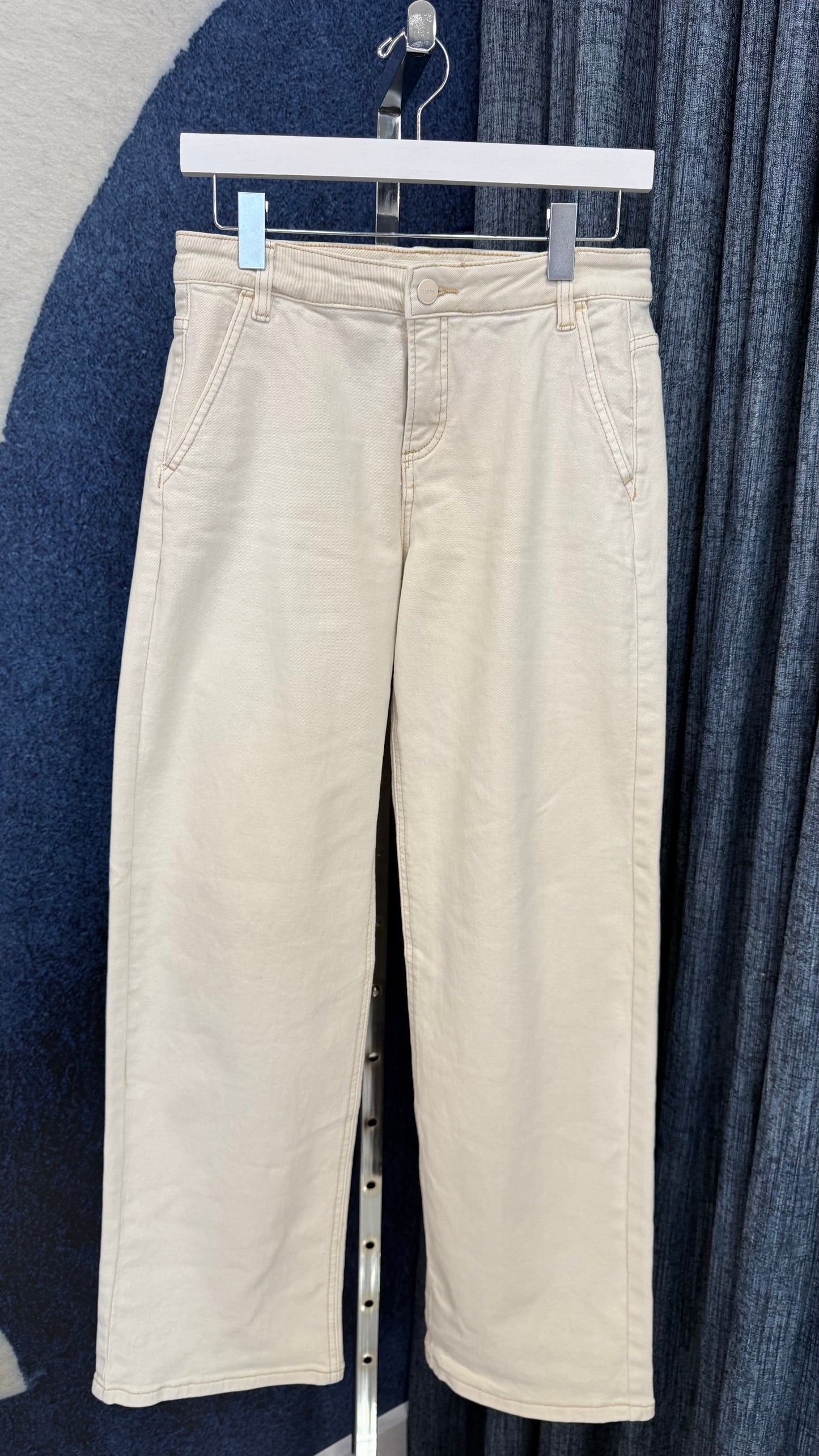 Wile Leg Denim Ivory