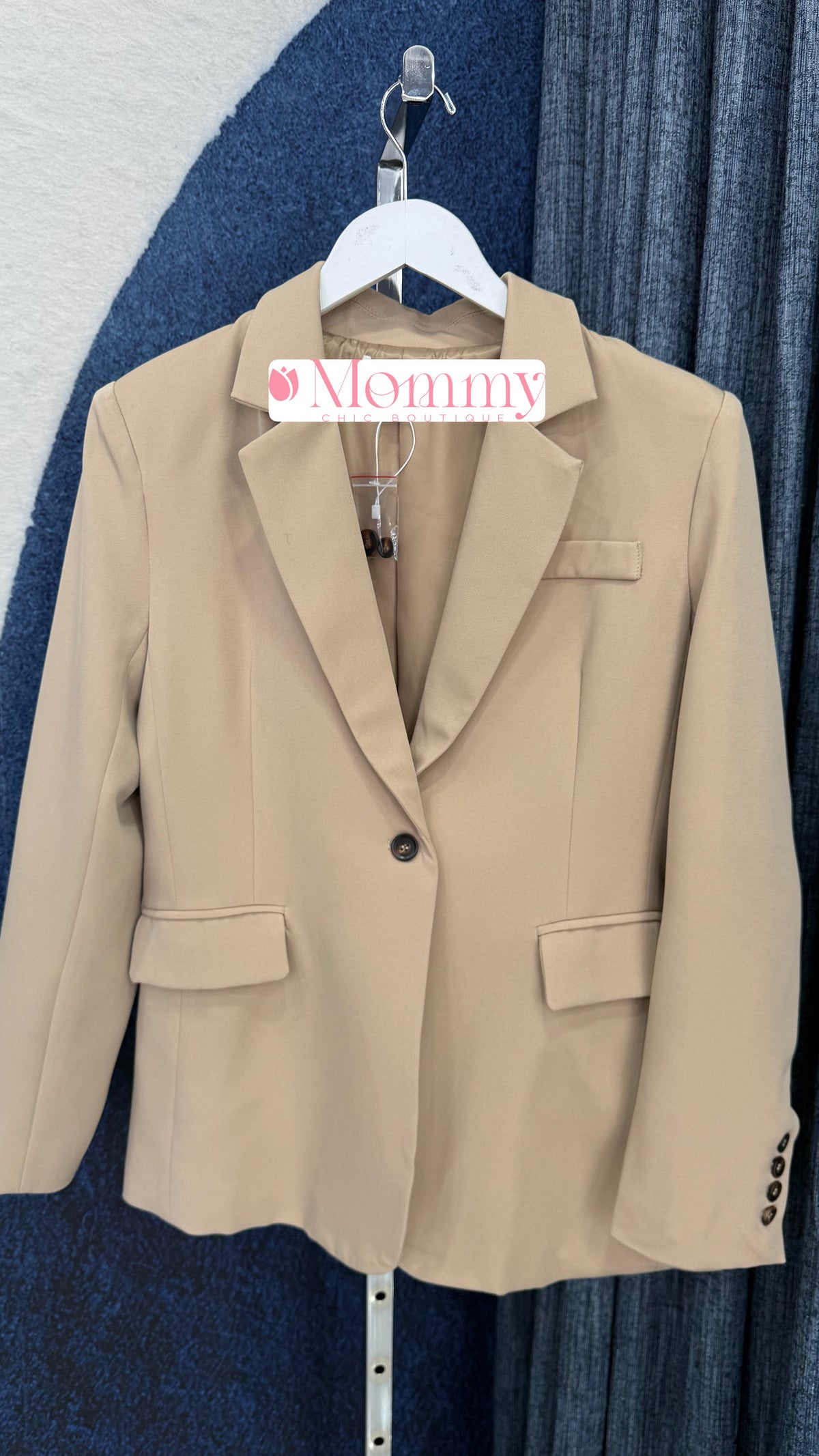 Long Blazer Taupe