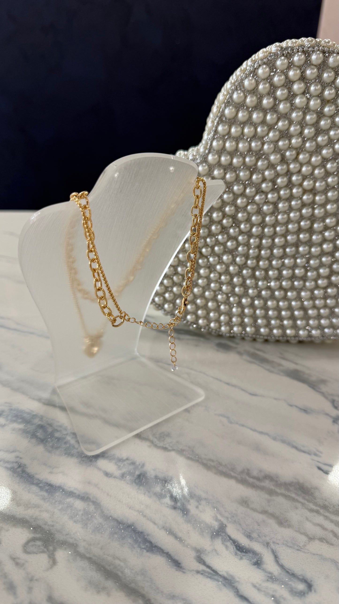 Layares Heart Necklace Gold