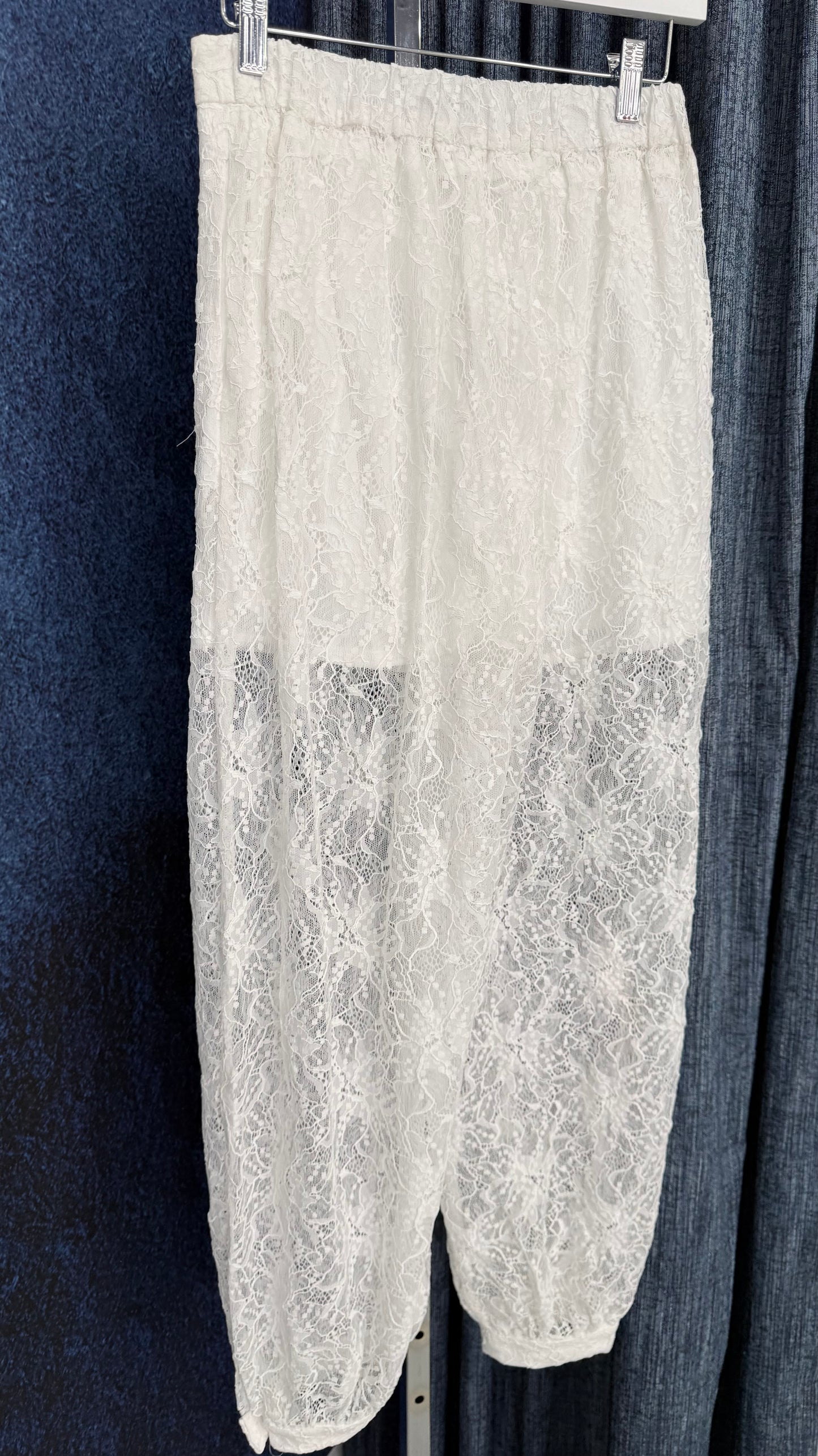 Lace Pant White