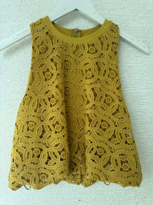Crochet Set Mustard