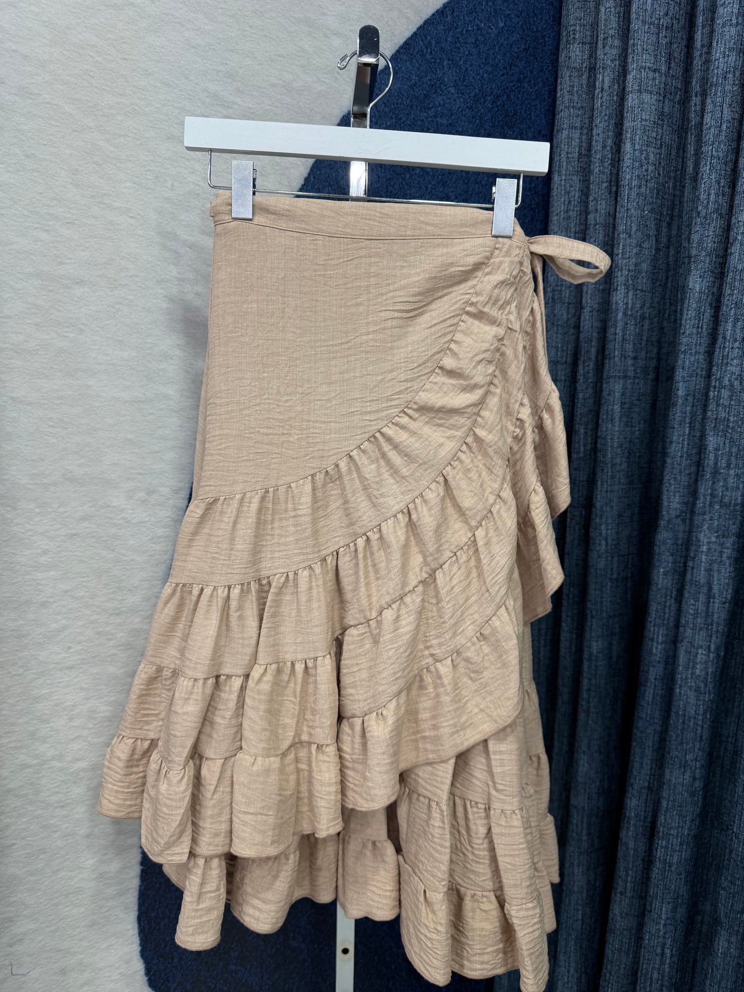 Wrap Around Skirt Taupe