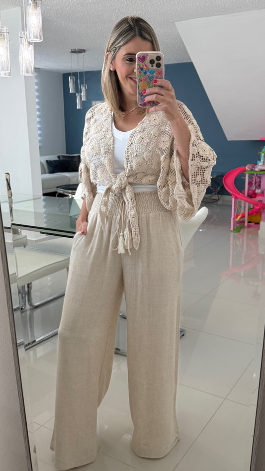 Linen Pant Oatmeal