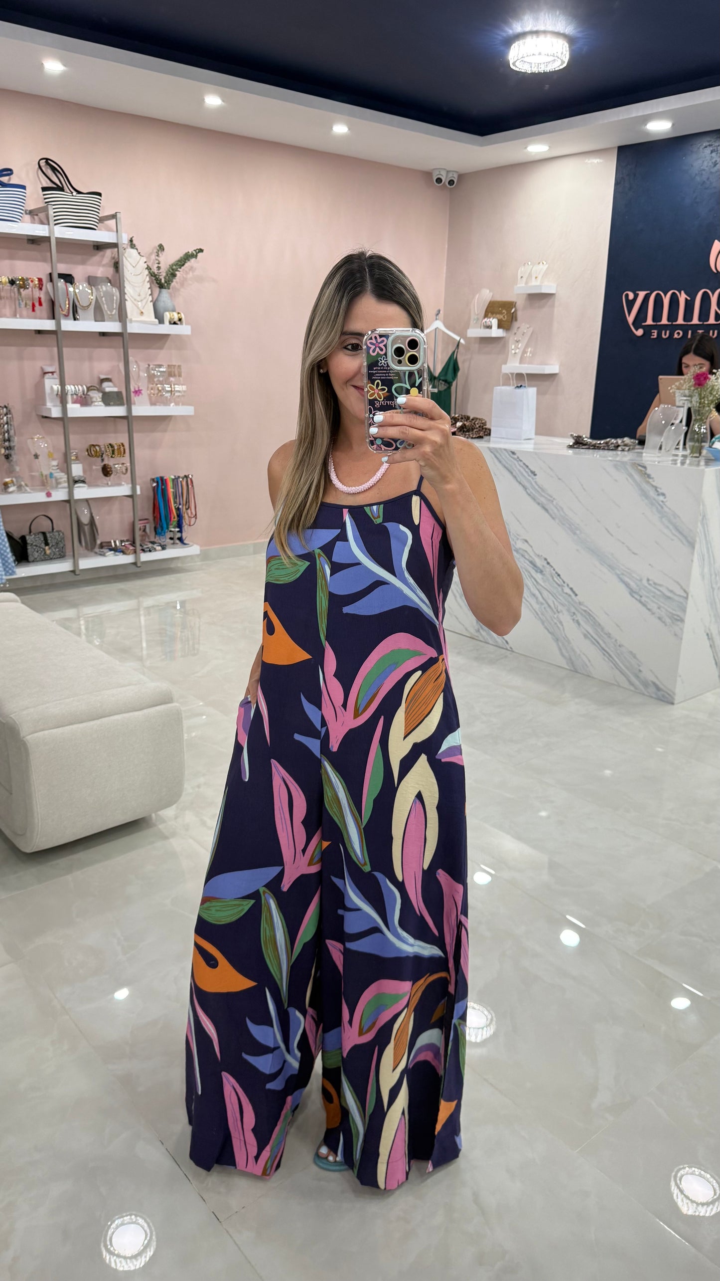 Midnight Printed Jumpsuit