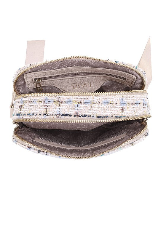 Tweed Crossbody Bag