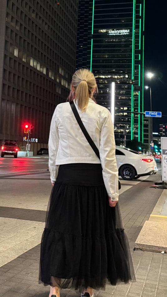 White Denim Jacket