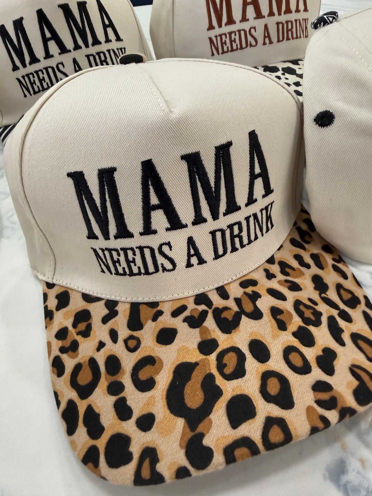 Mama Needs A Drink Hat