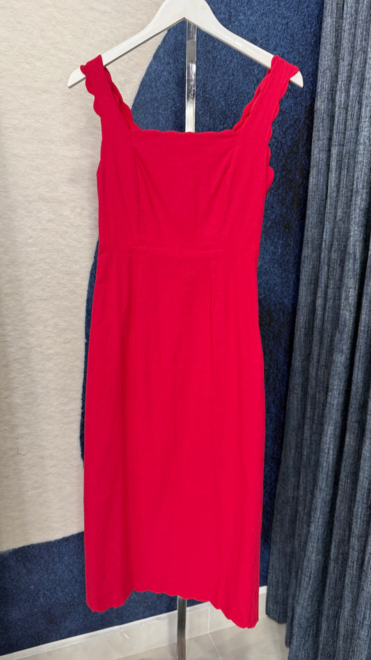 Midi Dress Mineral Red
