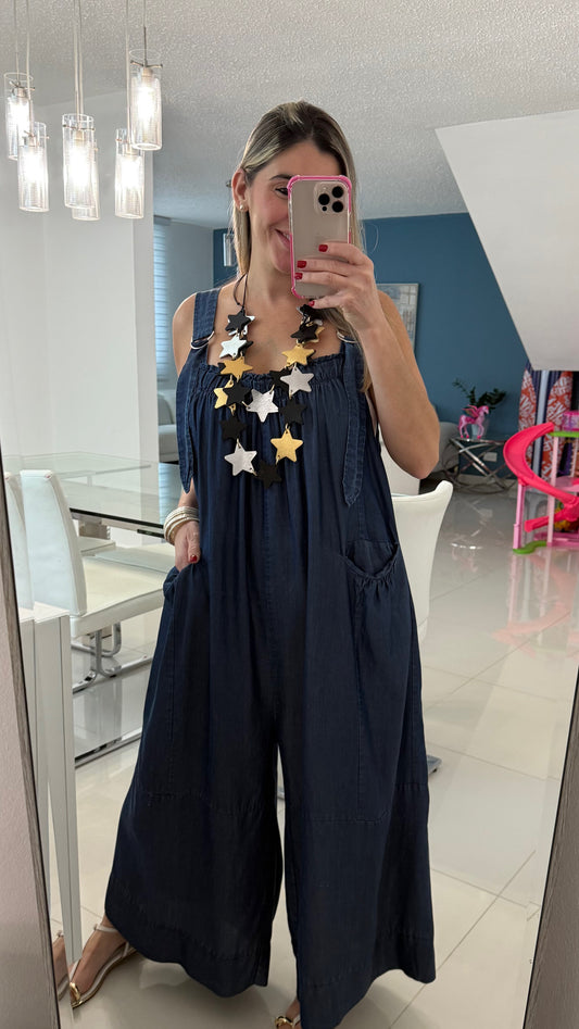 Italy Overall Tencel One size