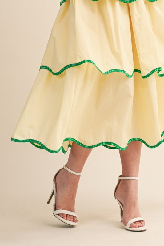 Maxi Dress Lemon
