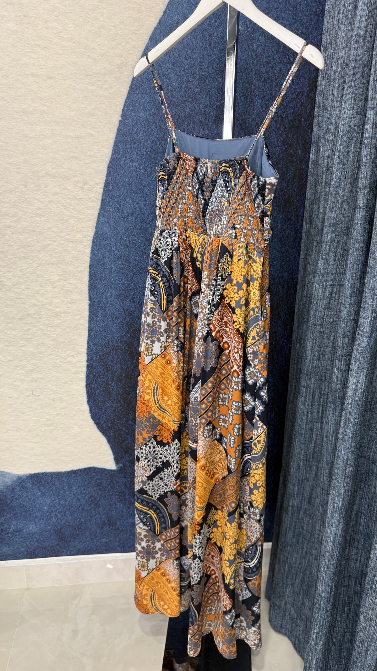 Satin Printed Cami Jumpsuit