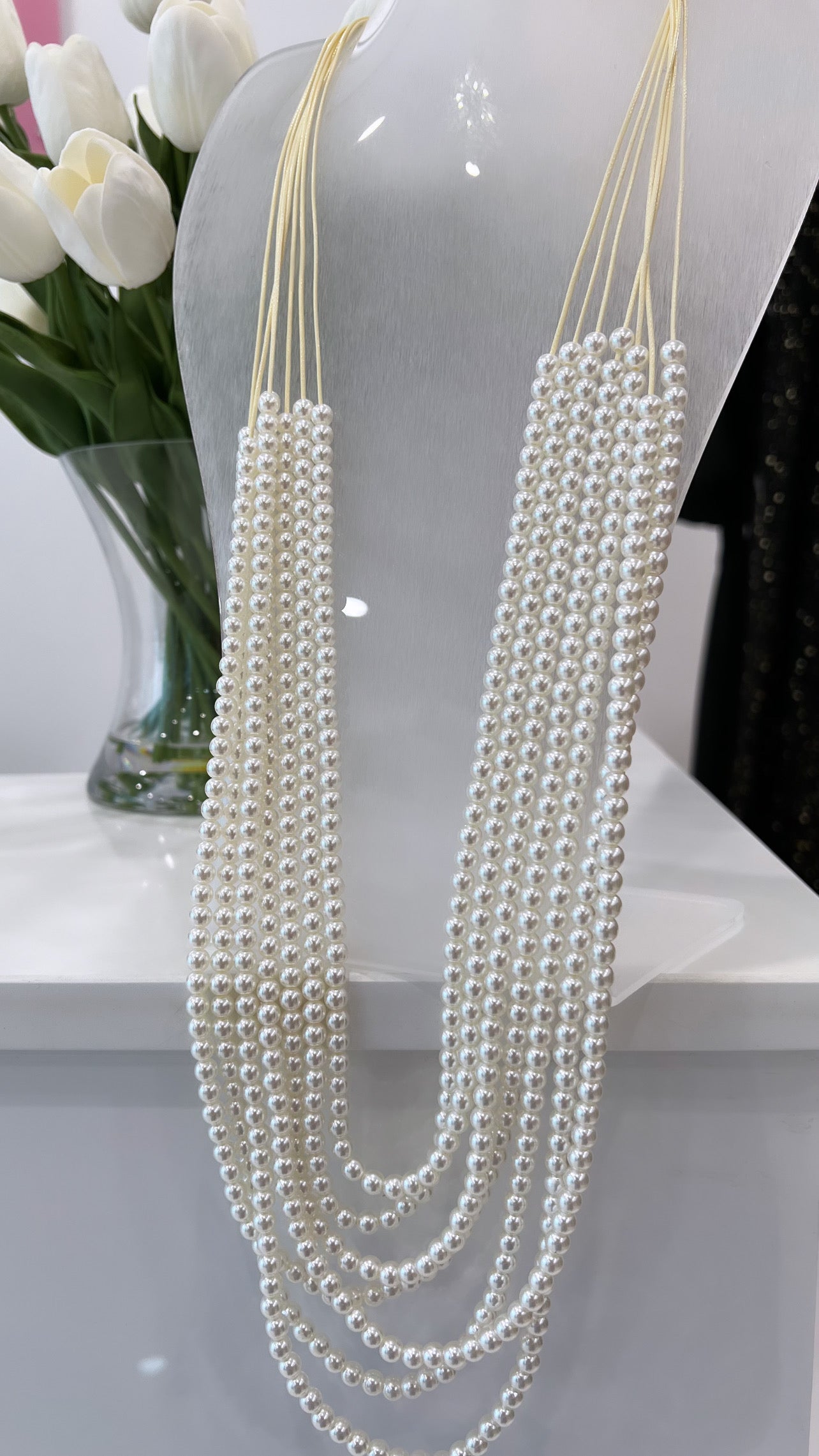 Pearls Layered Necklace