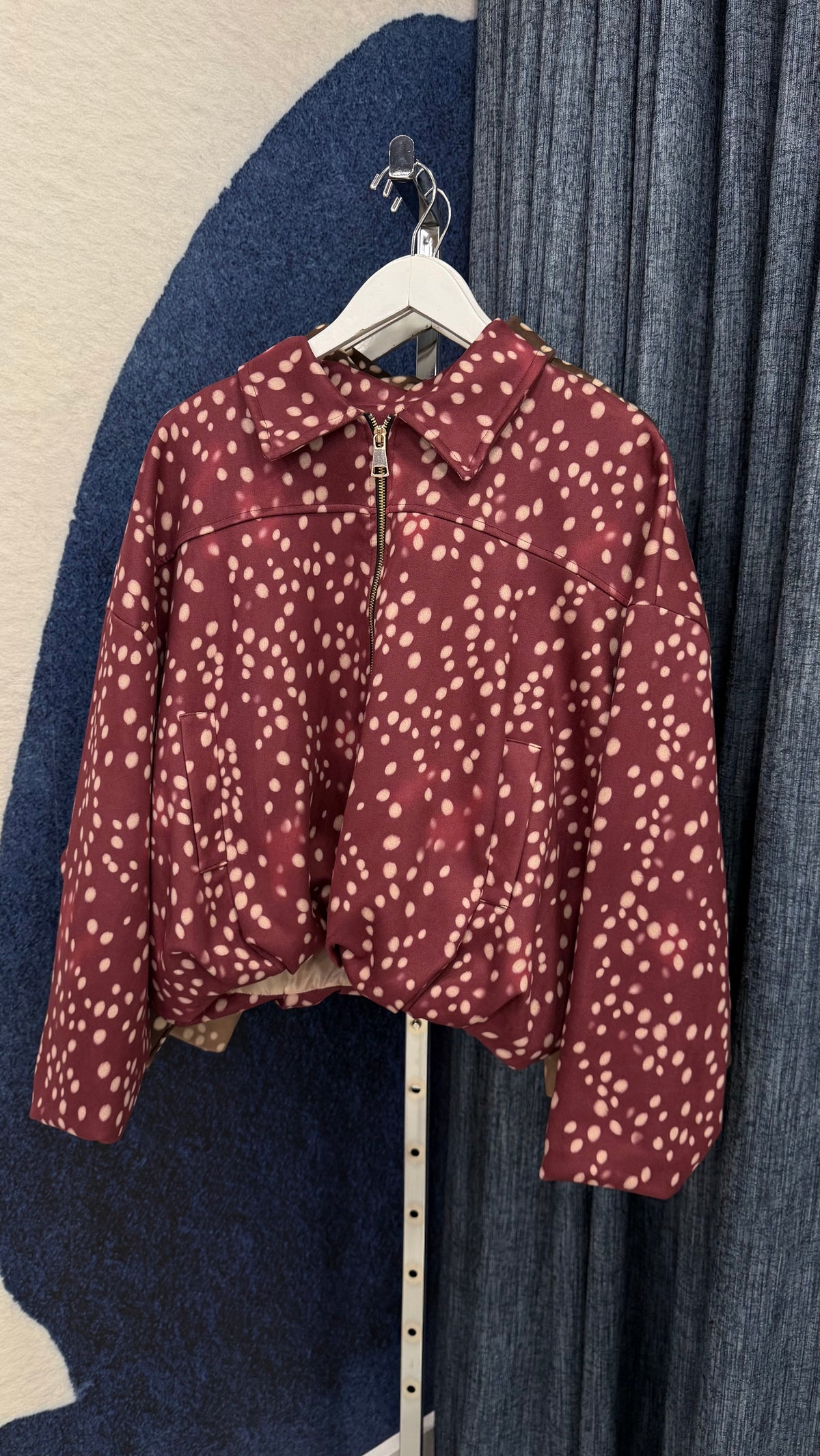 Italy Bambi Sued Jacket One Size