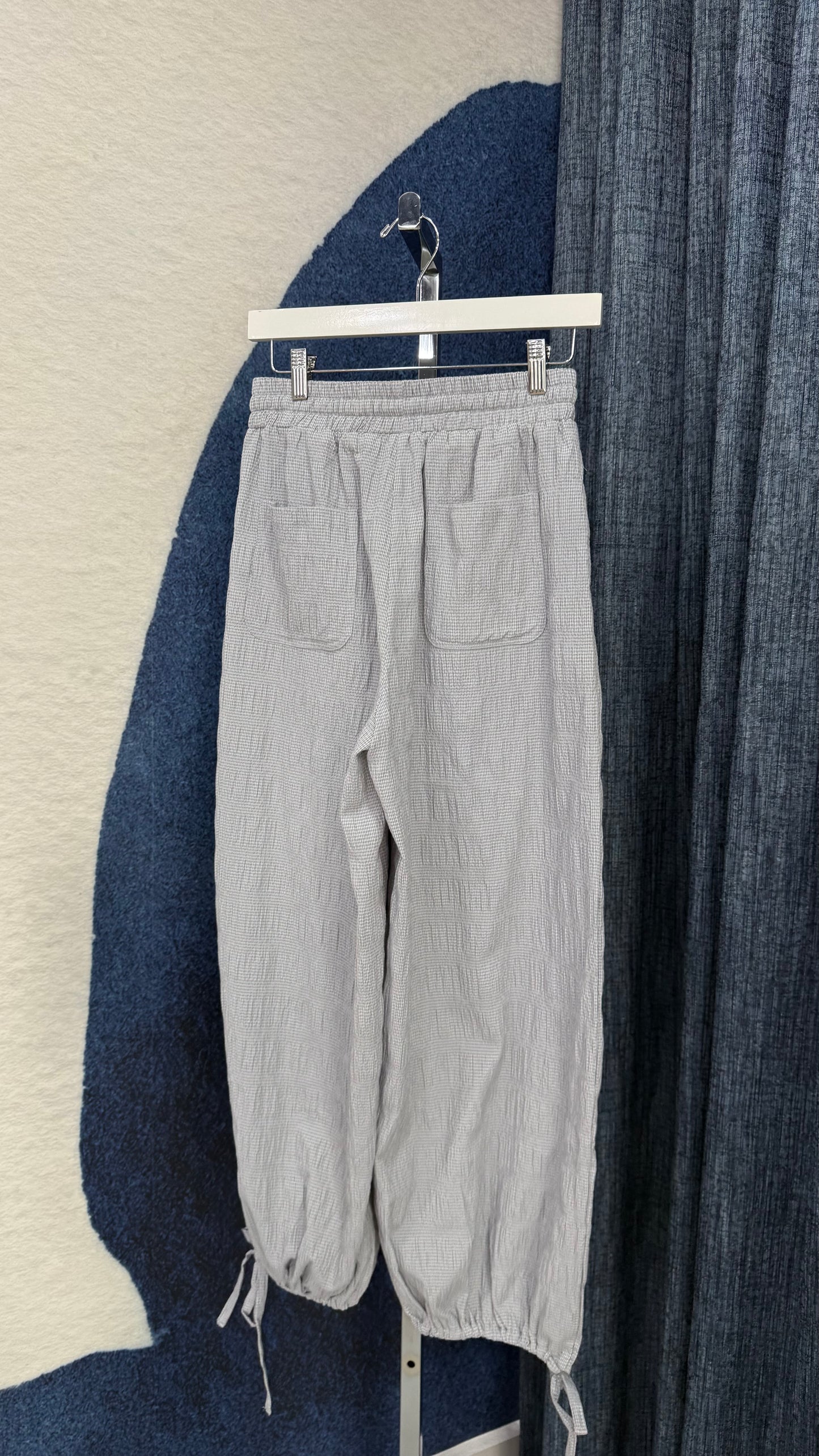 Textured Bubble Top & Jogger Set