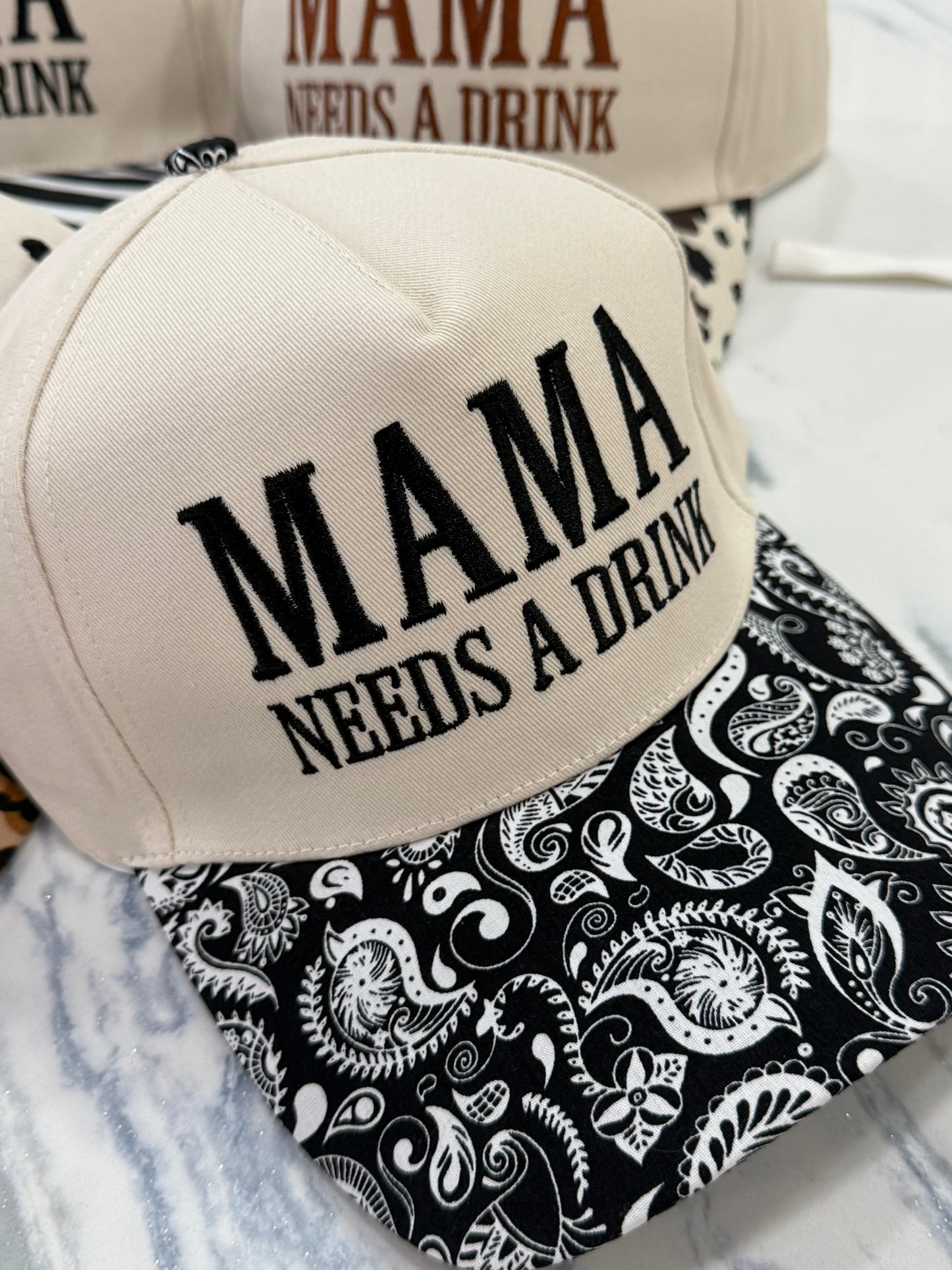 Mama Needs A Drink Hat