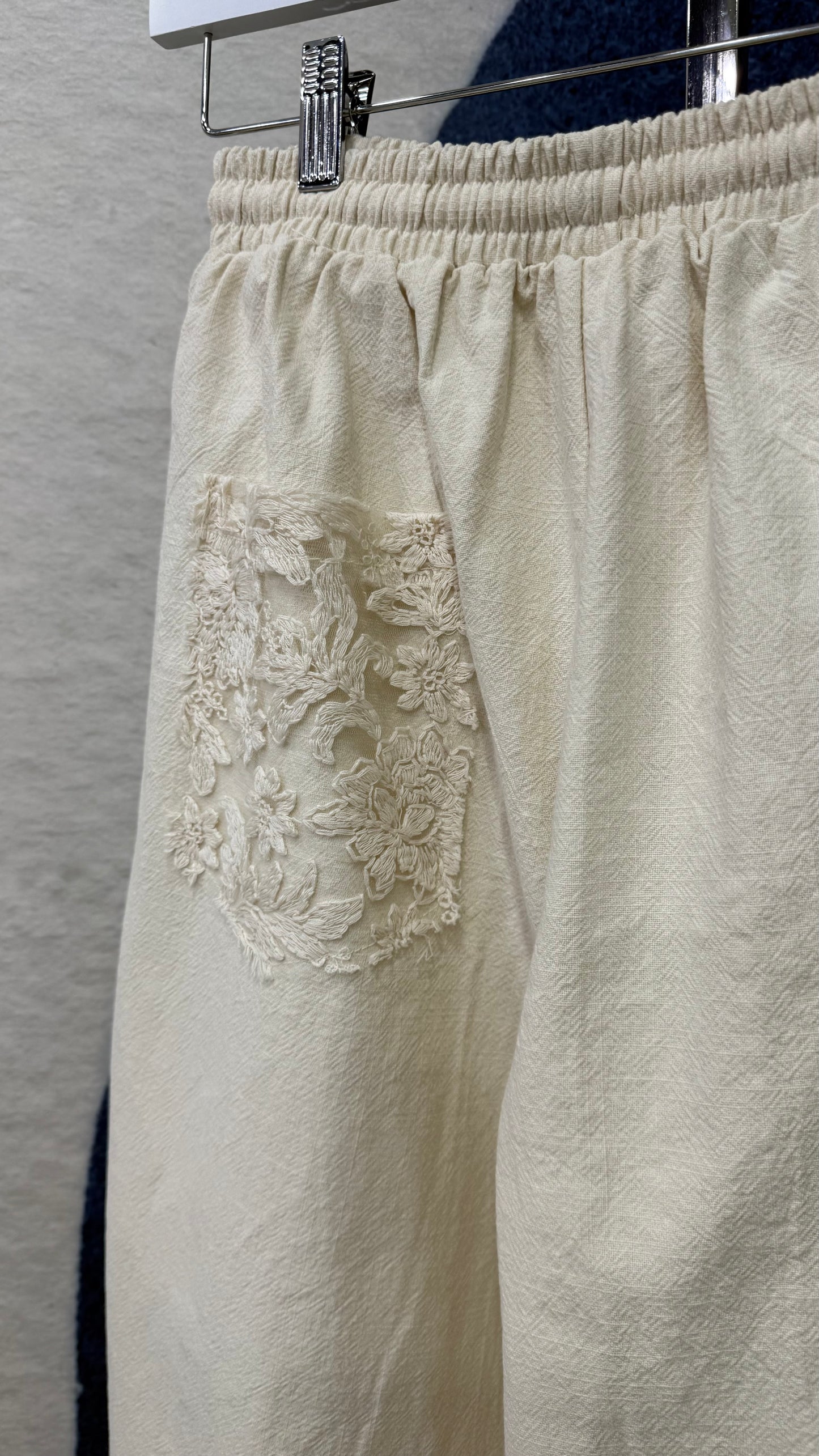 Lace Detail Jogger Pant
