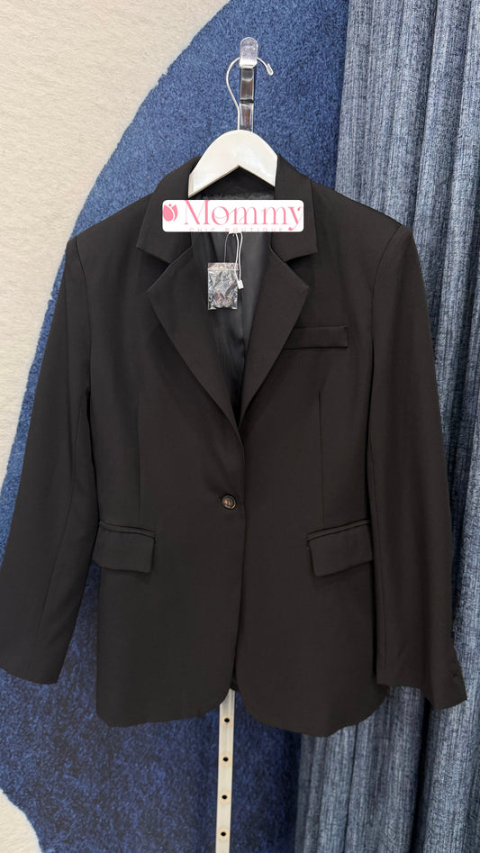 Long Blazer Black
