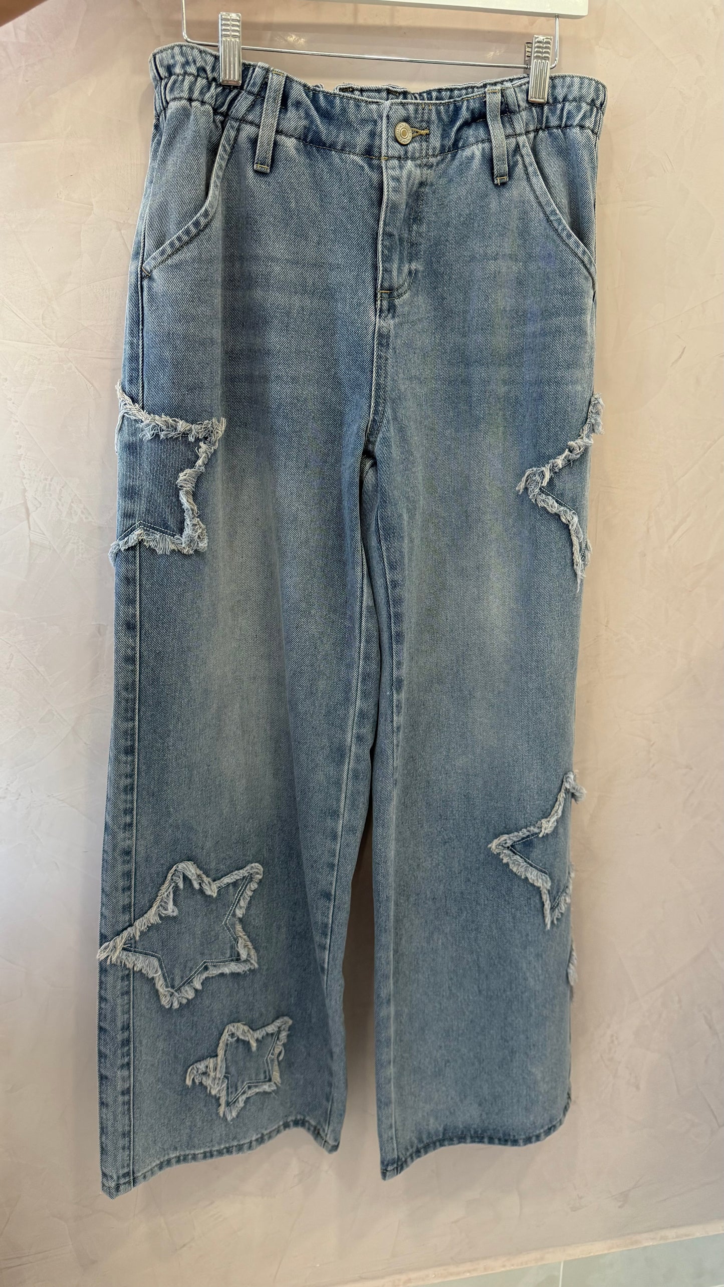 Star Patch Denim Large