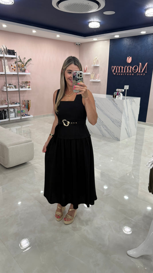 Midi Dress Black