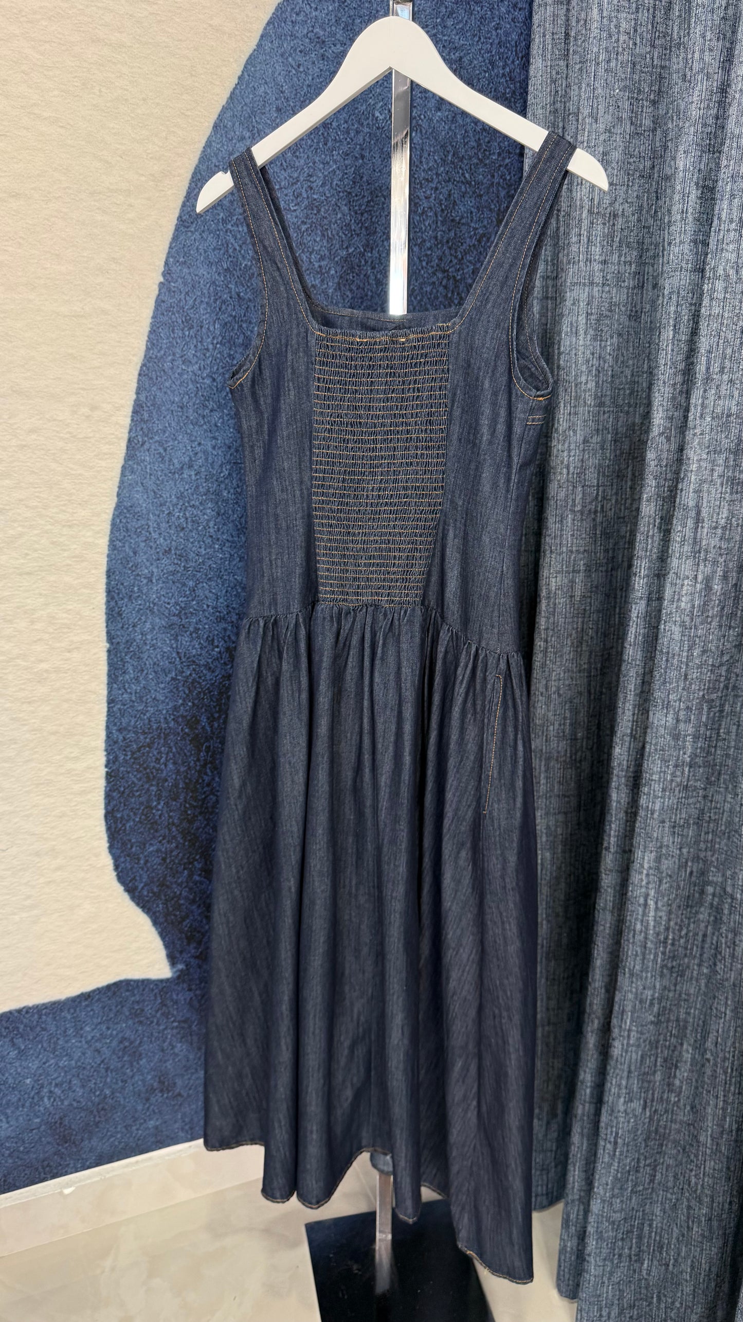 Denim Maxi Dress