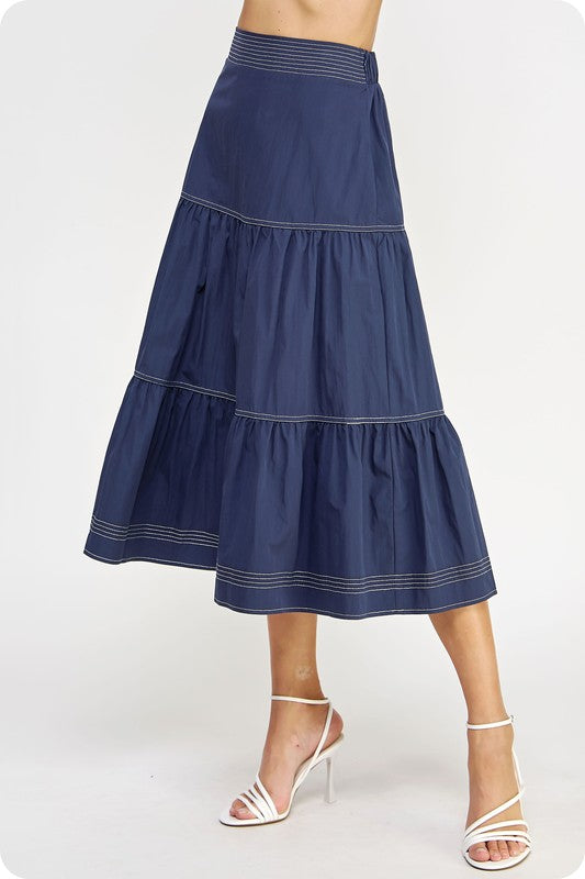 Midi Skirt Navy