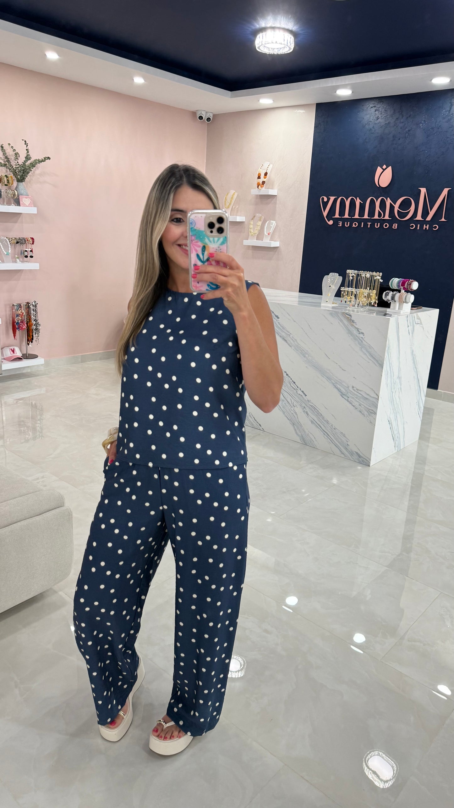 Polka Dots Printed Pant