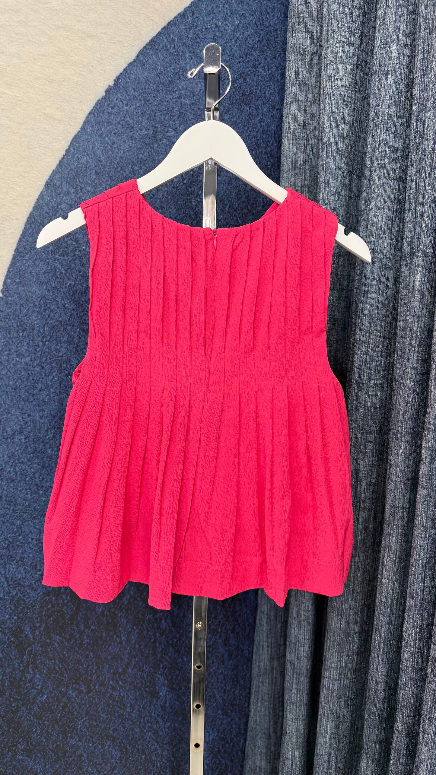 Pleated Top Pink