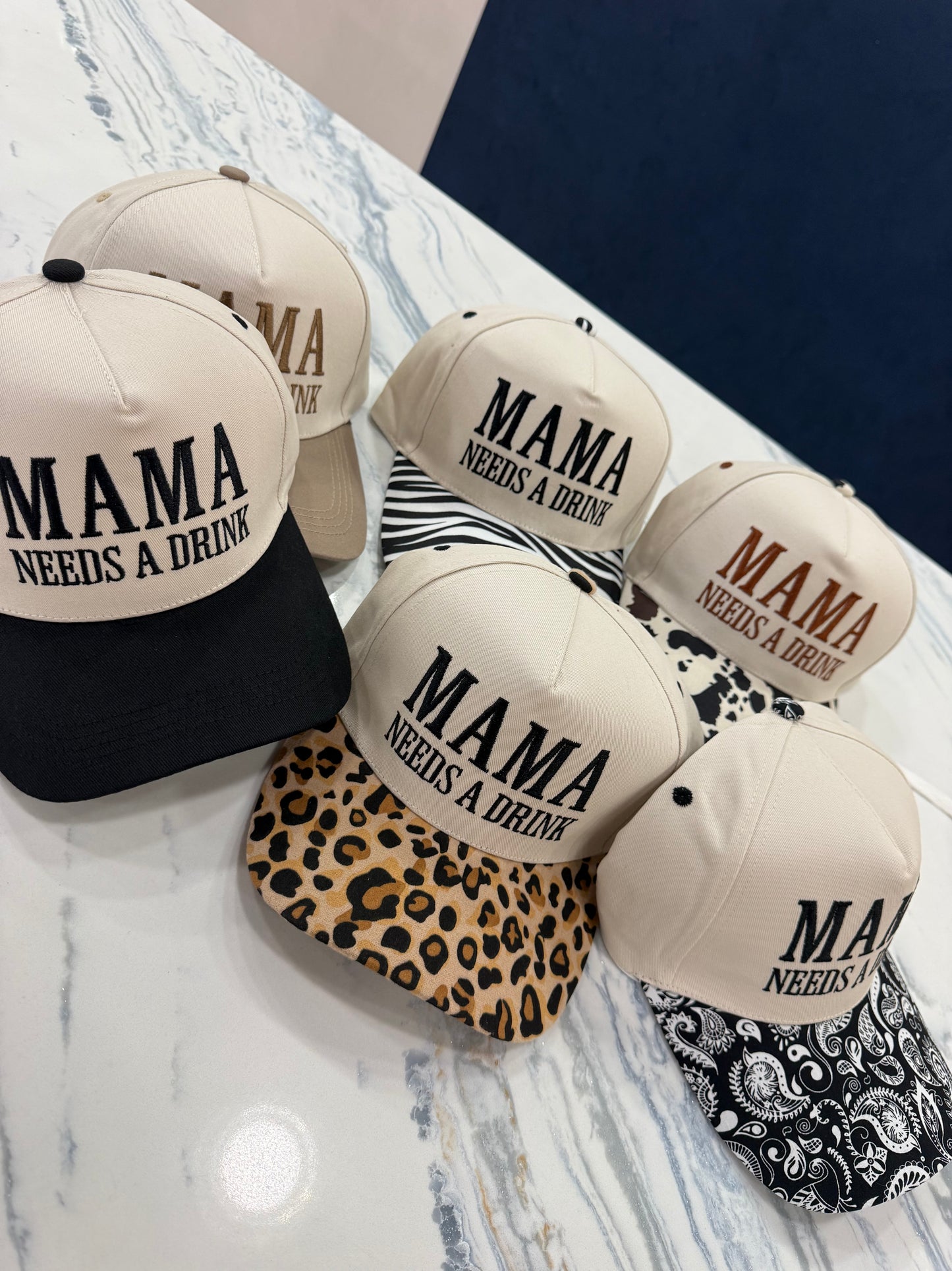 Mama Needs A Drink Hat