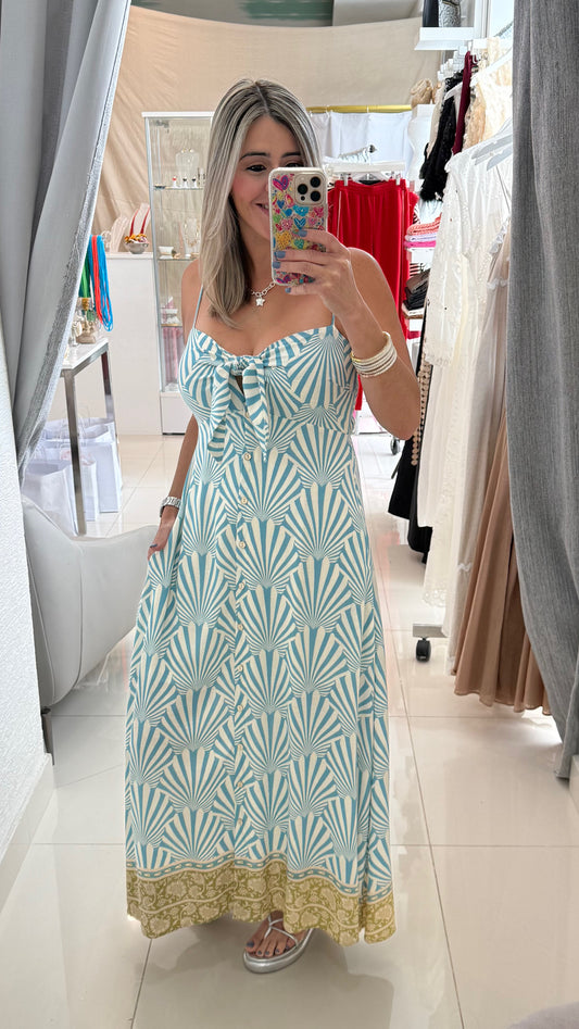 Printed Maxi Dress