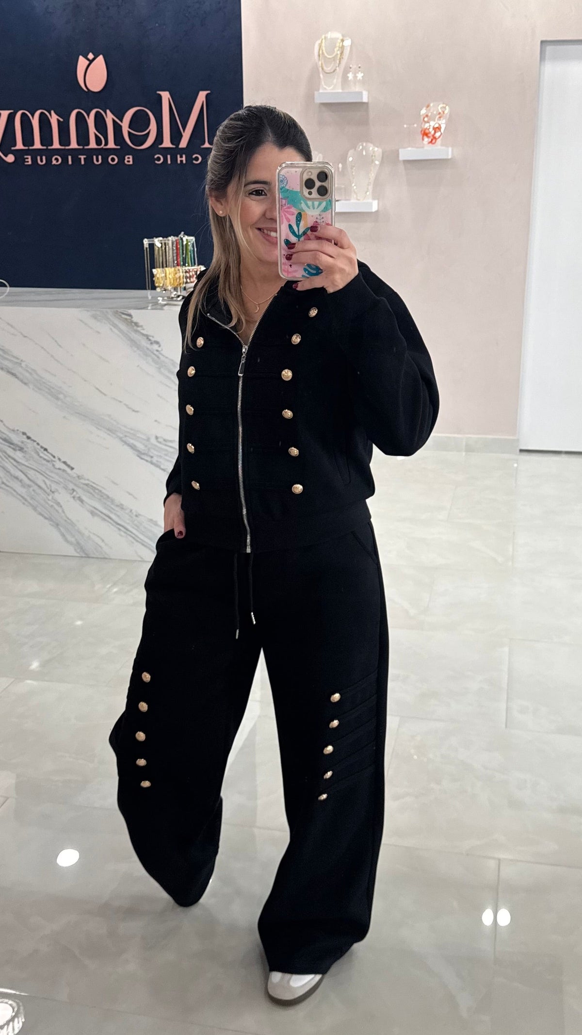Napoleón Jacket & Pant Set Black