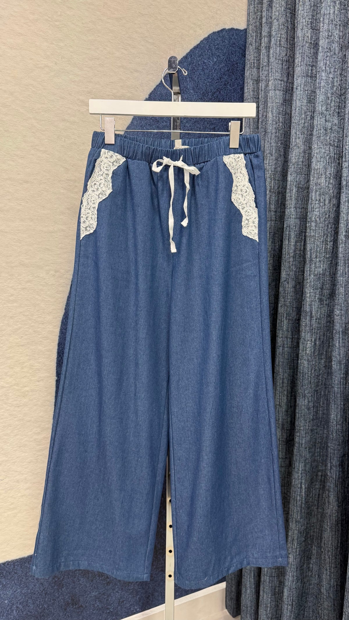 Denim Lightweight With Lace