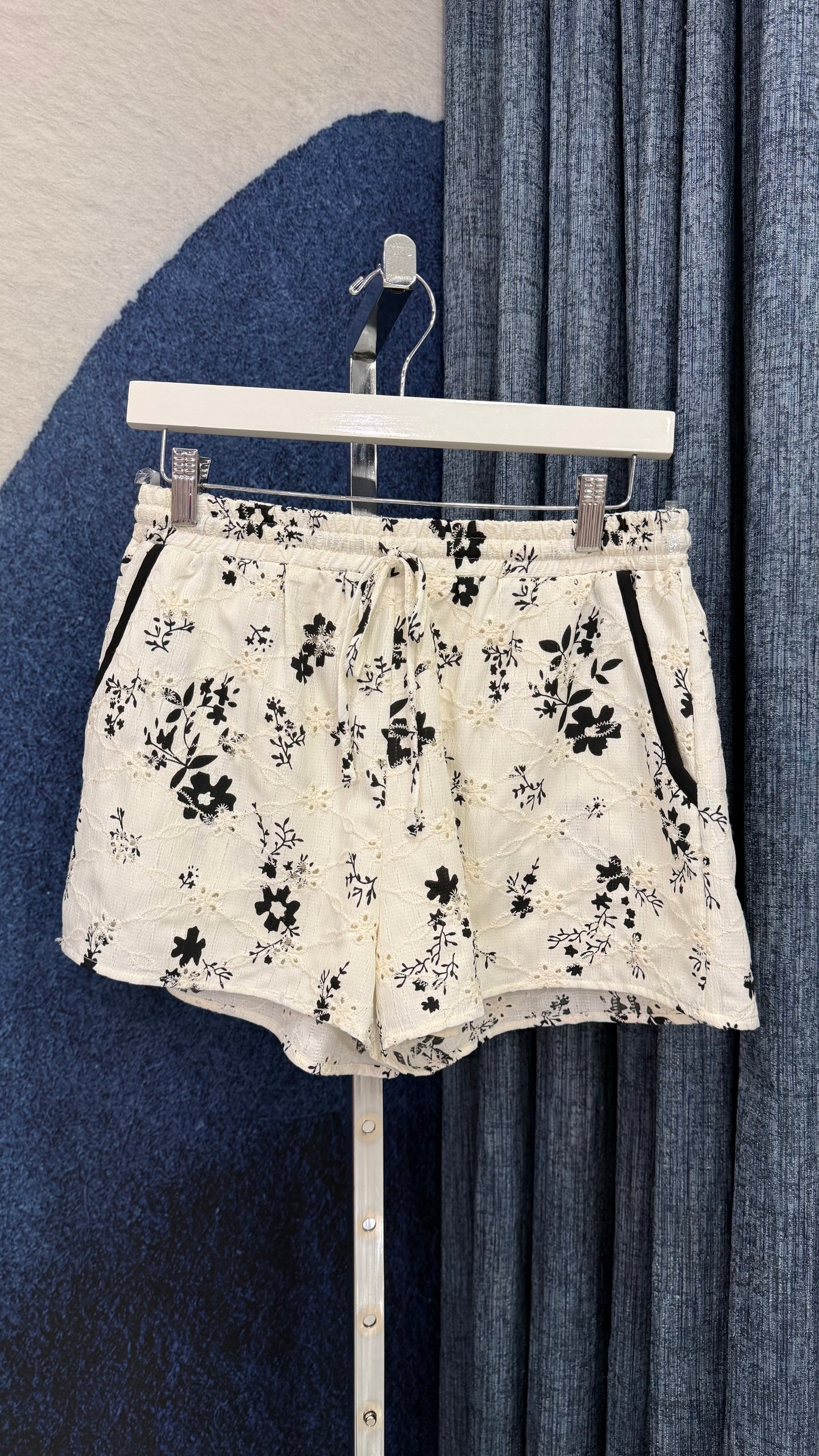 Embroidery Top & Short Set