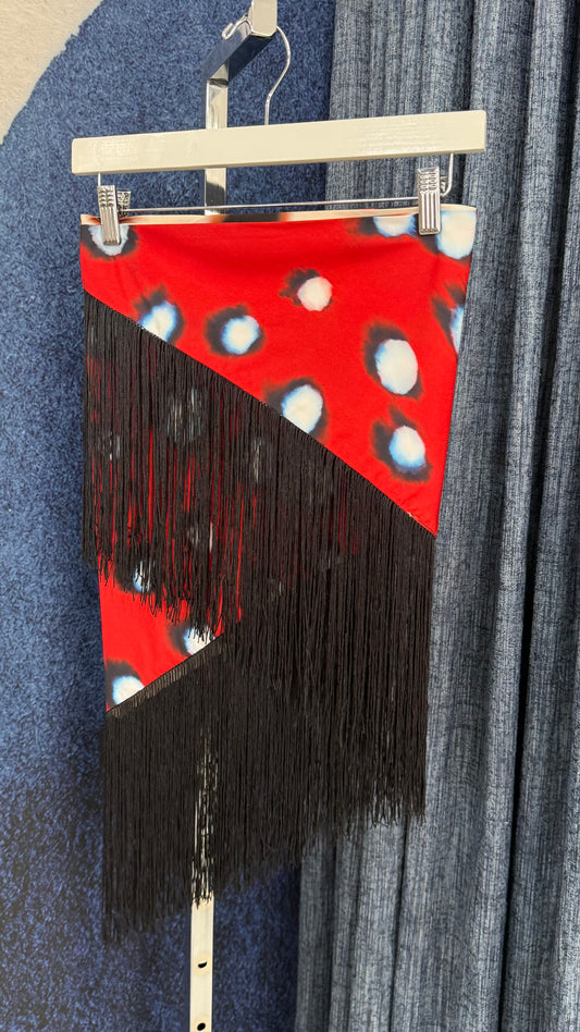 Bandana / Scarf Printed Red