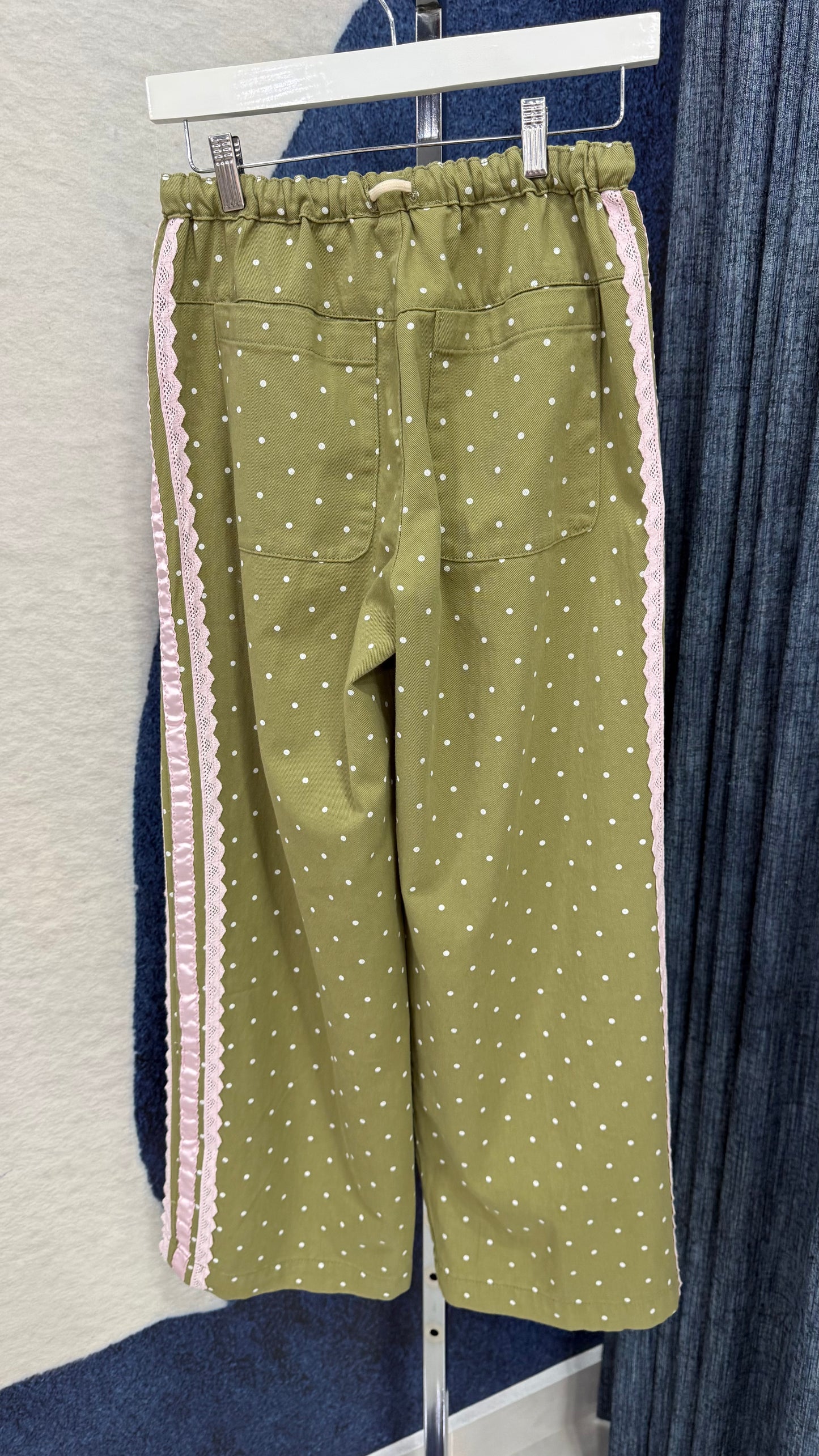 Lightweight Denim Pant Olive