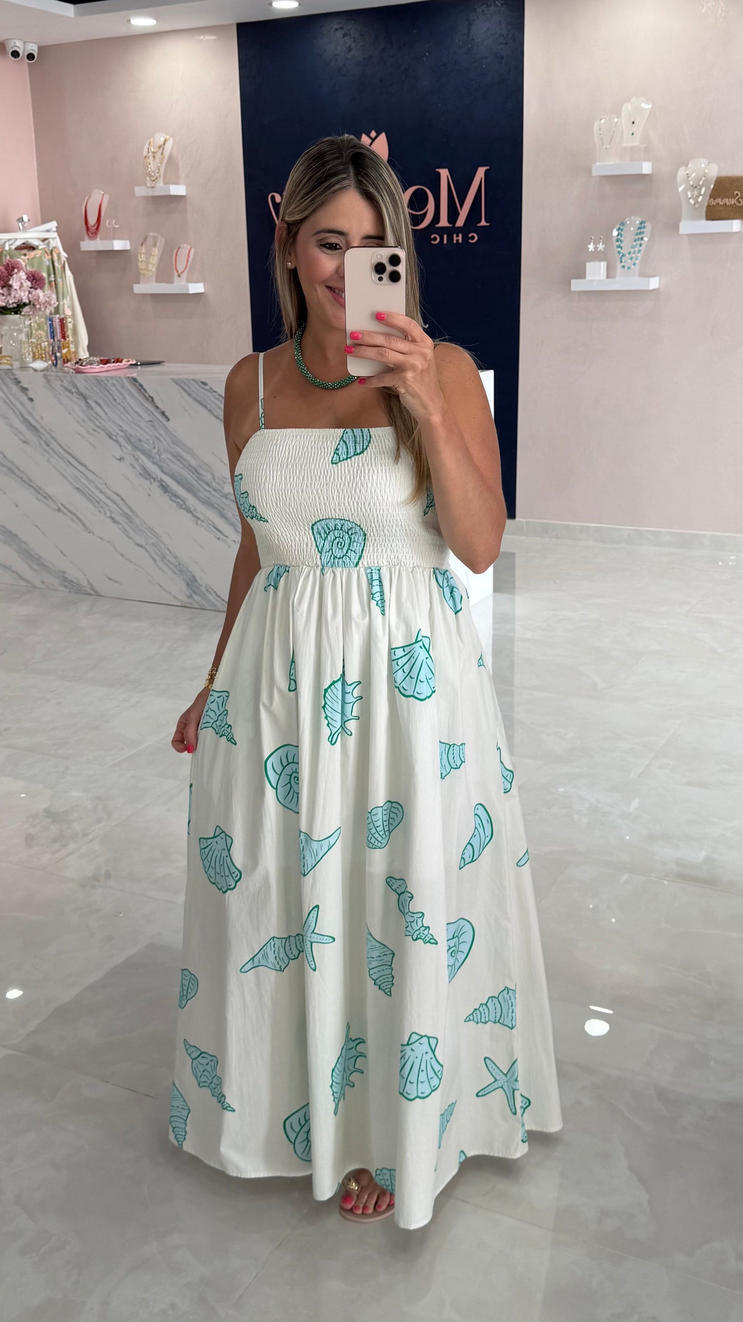 Sea Shell Maxi Dress