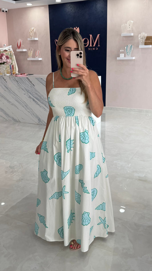 Sea Shell Maxi Dress