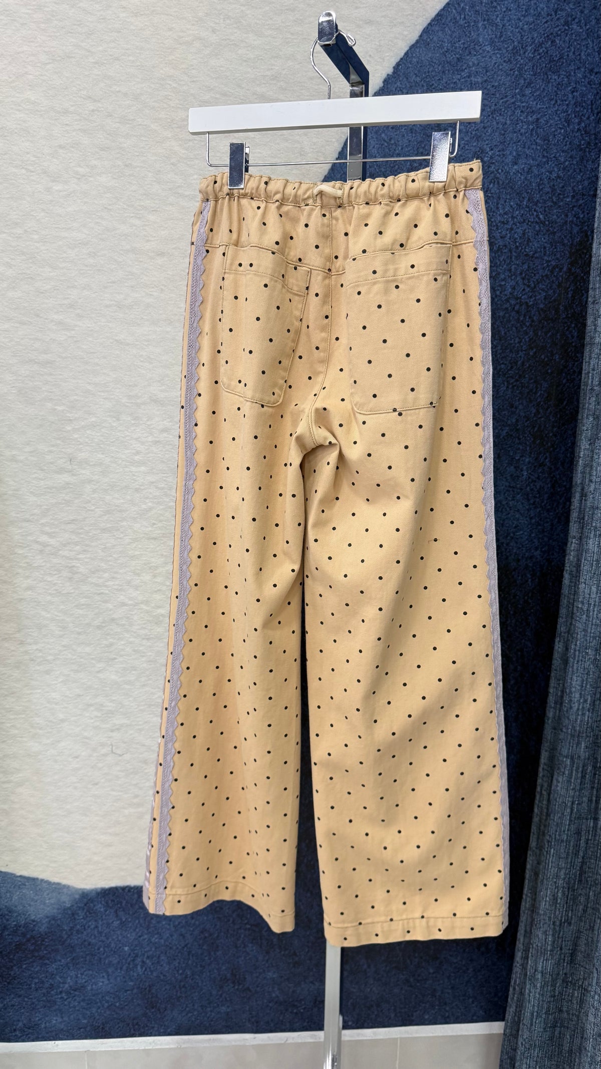 Polka Dots Denim Lightweight Pant