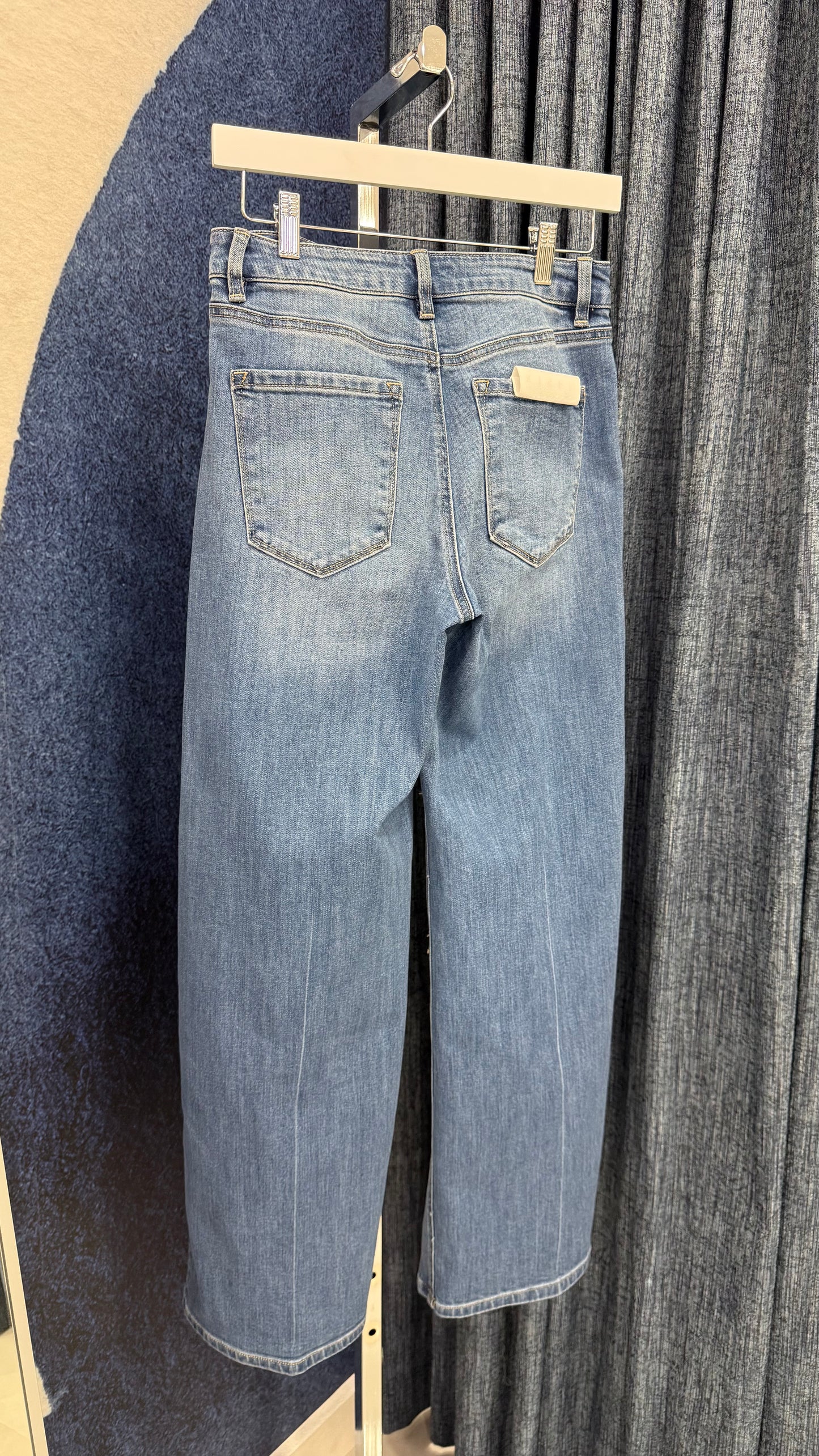 Mid Rise Denim Pant
