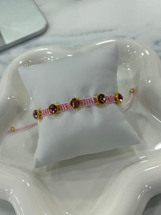 Crystal Pink Bracelet