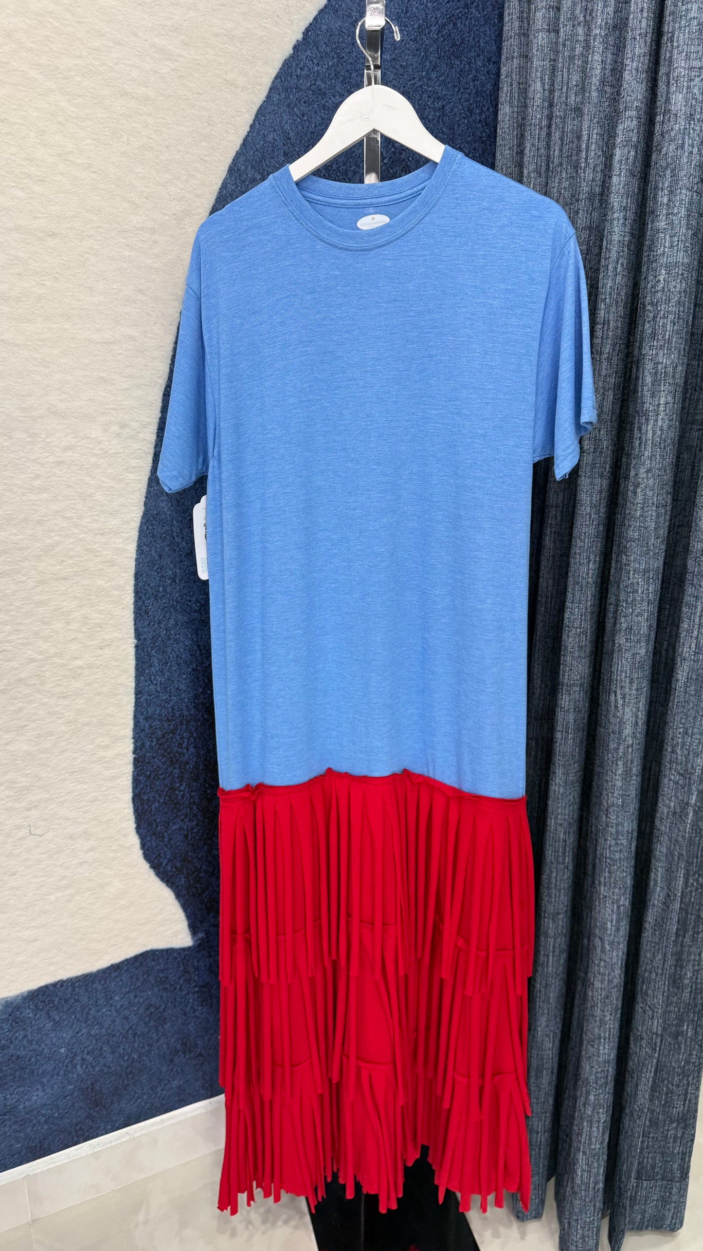 Colombia Shirt Dress Fringes