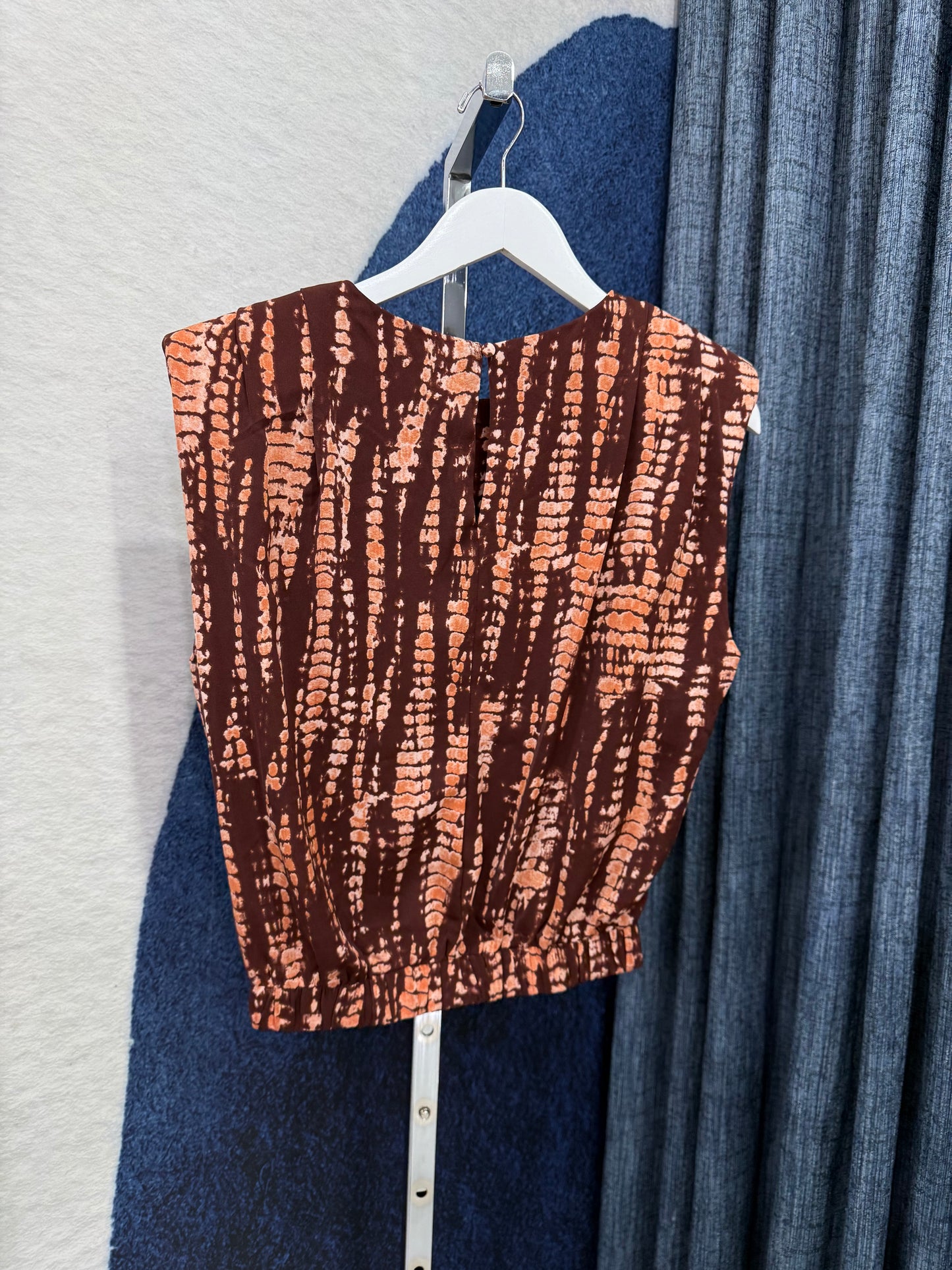 Printed Padded Shoulder