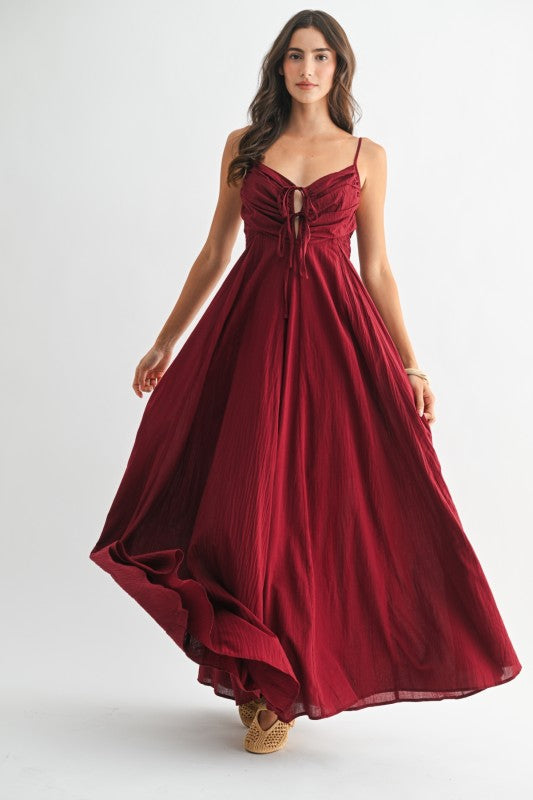 Maxi Dress Burgundy