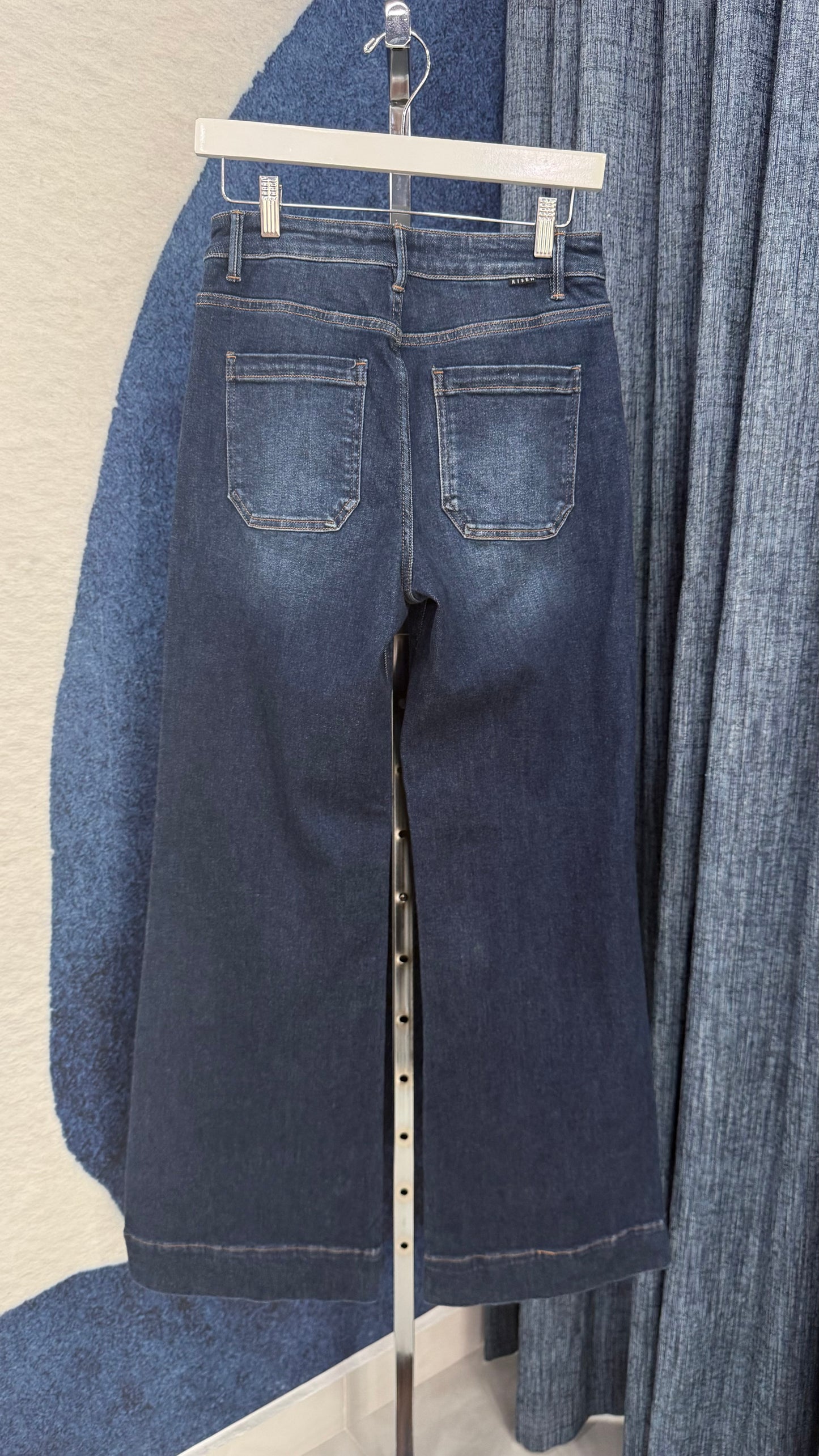 High Waist Dark Denim