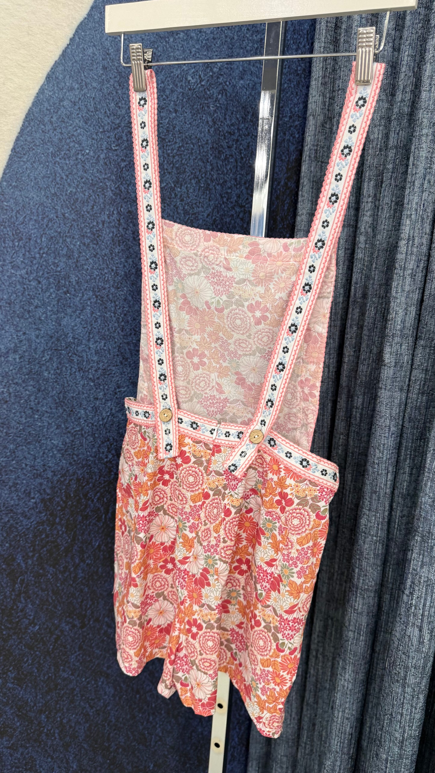 Floral Romper Pink