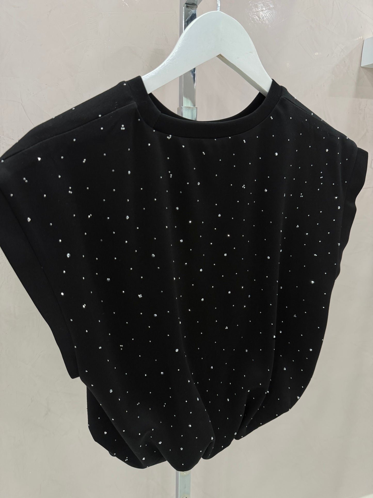 Studded Top BLK