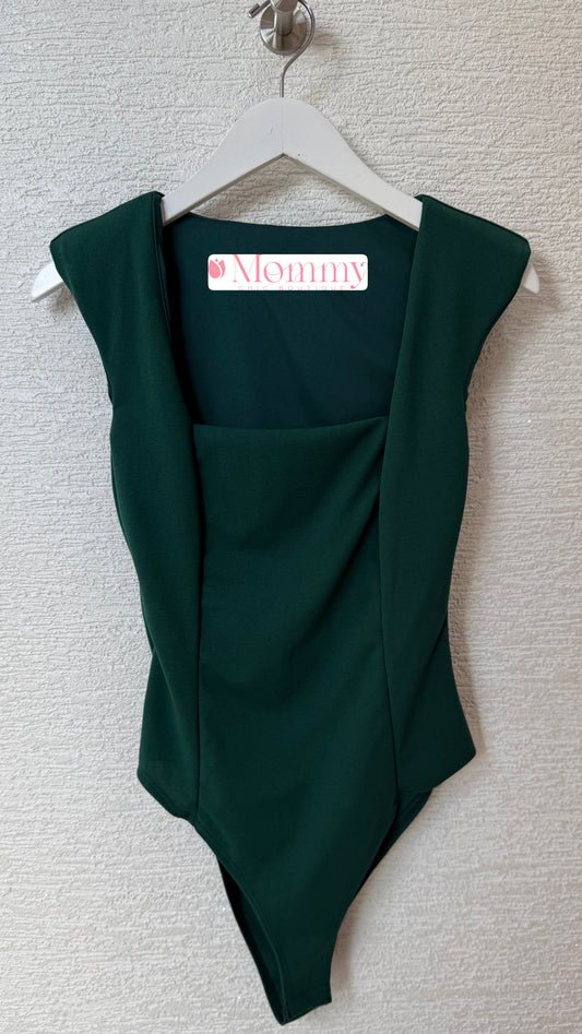 Padded Shoulder Bodysuit