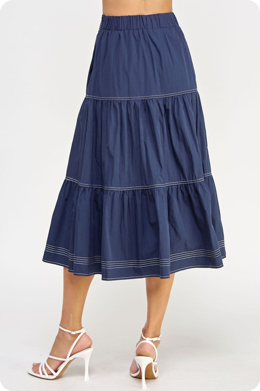 Midi Skirt Navy