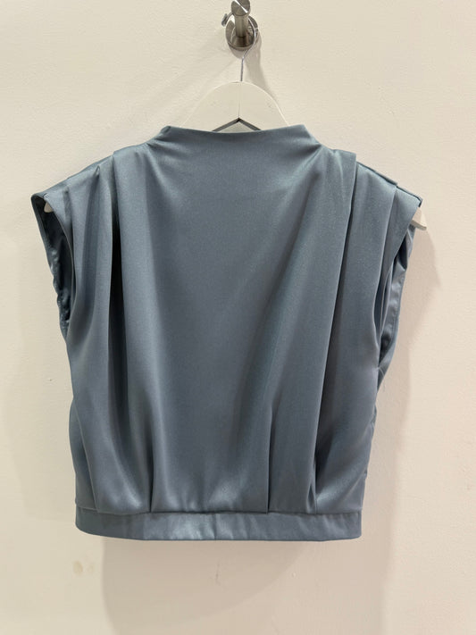 Satin Top Slate Blue